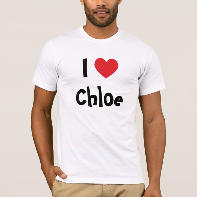 Jag älskar Chloe Tröja (Framsida)
