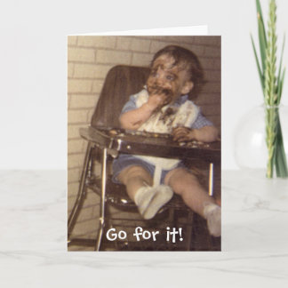 Jag älskar choklad! Gå för den! Kort