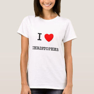 Jag älskar Christopher T-shirt