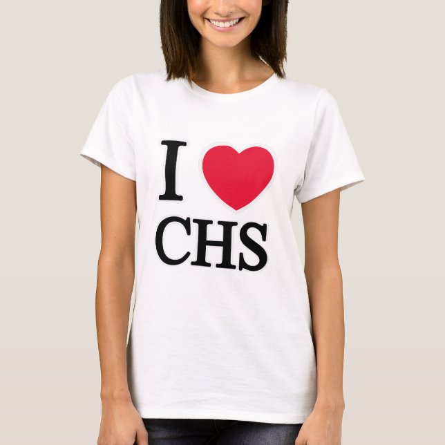 Jag älskar CHS T-shirt (Framsida)