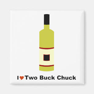 Jag älskar chucken för bock två magnet