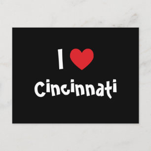 Jag älskar Cincinnati Vykort