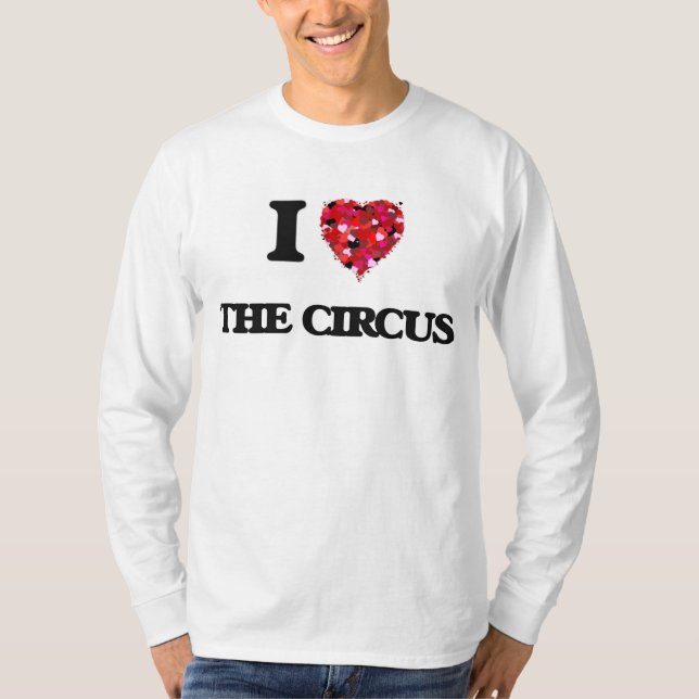 Jag älskar cirkusen tee (Framsida)