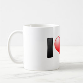 Jag älskar Cockatiels Mugg
