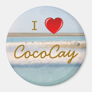 Jag älskar CocoCay Magnet