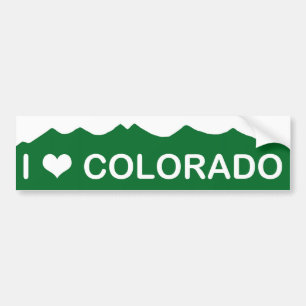 JAG ÄLSKAR COLORADO BILDEKAL