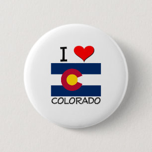 Jag älskar Colorado Knapp