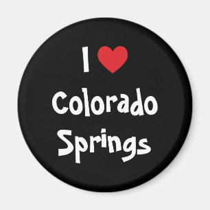 Jag älskar Colorado Springs Magnet