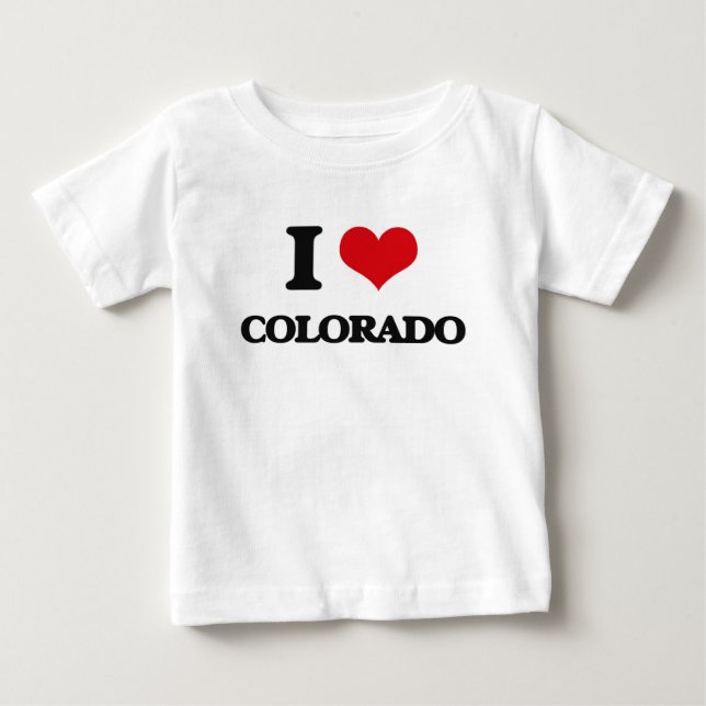 Jag älskar Colorado Tee Shirt (Framsida)