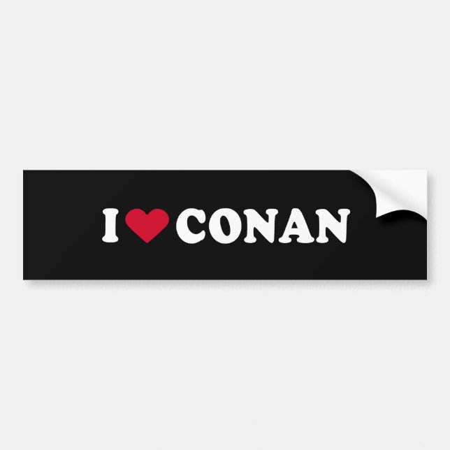 JAG ÄLSKAR CONAN BILDEKAL (Framsidan)