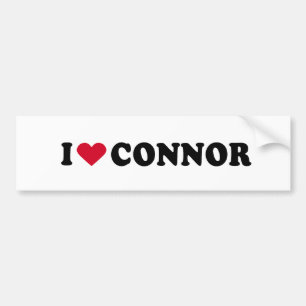JAG ÄLSKAR CONNOR BILDEKAL