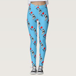 Jag älskar Corgis Leggings