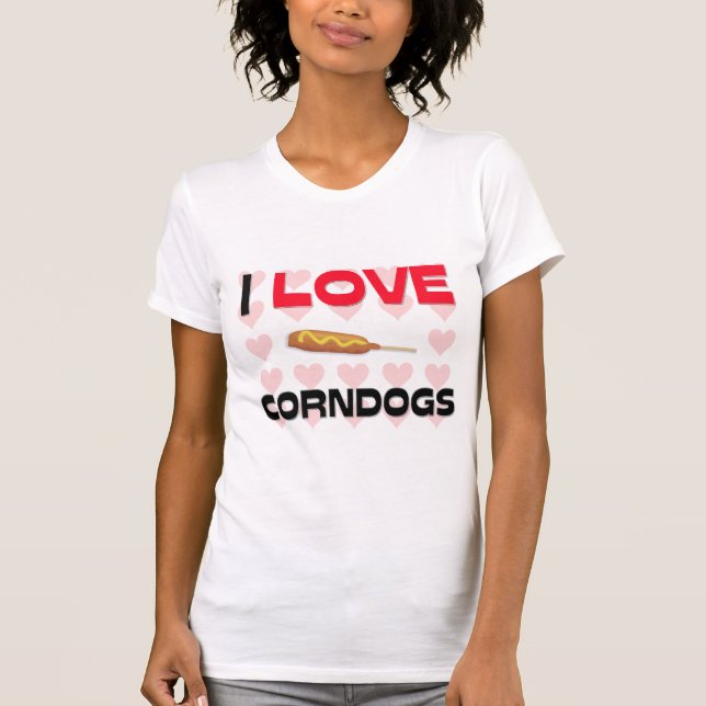 Jag älskar Corndogs Tröja (Framsida)