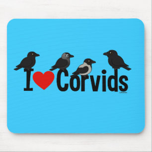 Jag älskar Corvids Musmatta