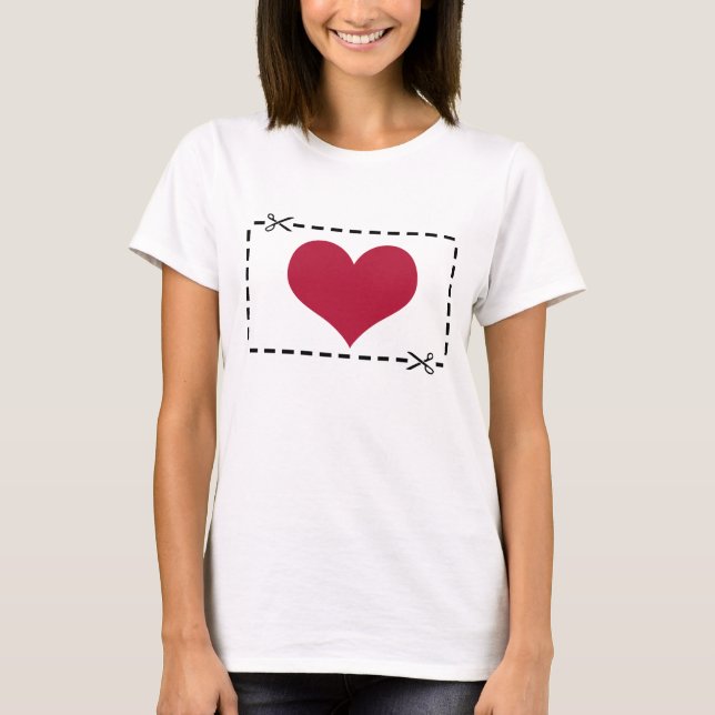 Jag älskar couponing! tee shirt (Framsida)