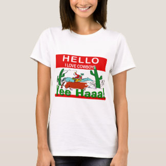Jag älskar Cowboys T Shirt