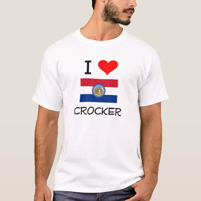 Jag älskar Crocker Missouri Tee (Framsida)