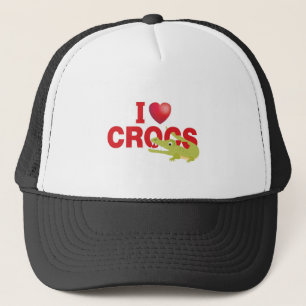 jag älskar crocs keps