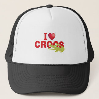 jag älskar crocs keps