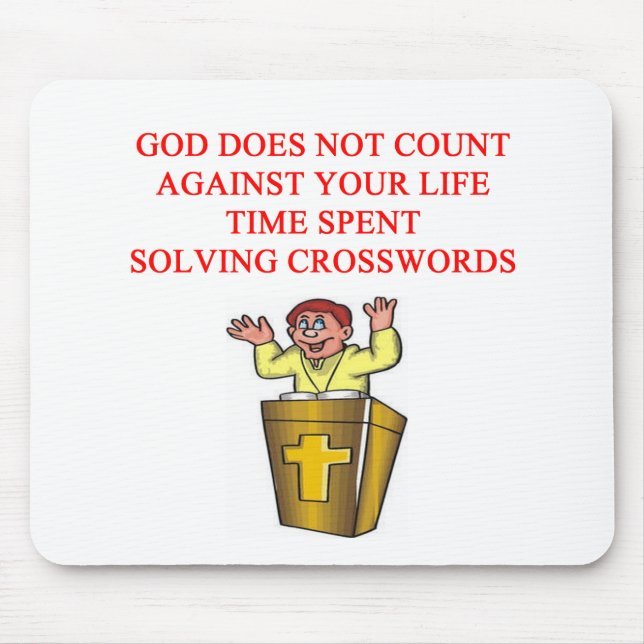 jag älskar crossworgs och scrabble musmatta (Framsidan)