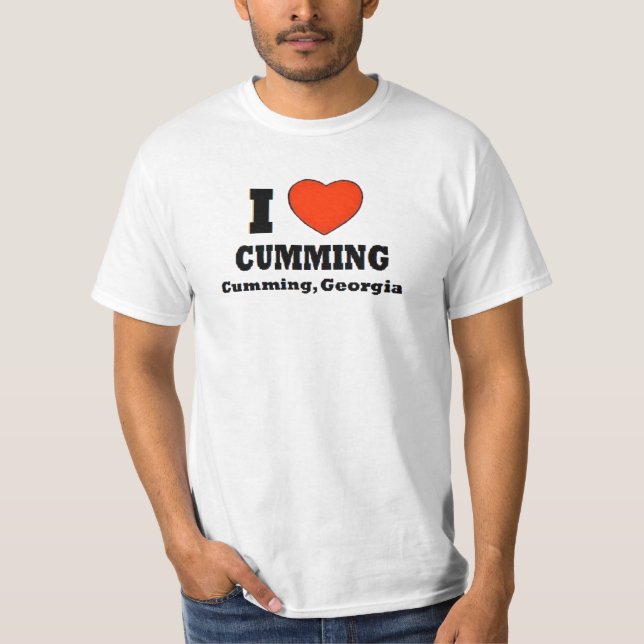 Jag älskar cummingen, cummingen, Georgia Tröja (Framsida)