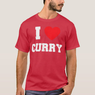 Jag älskar Curry vänner T Shirt