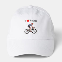 Jag älskar cykel keps