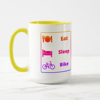 Jag älskar cykling mugg