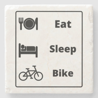 Jag älskar cykling stenunderlägg