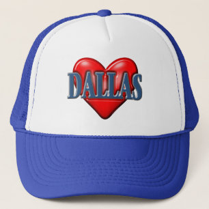 Jag älskar Dallas Texas Truckerkeps