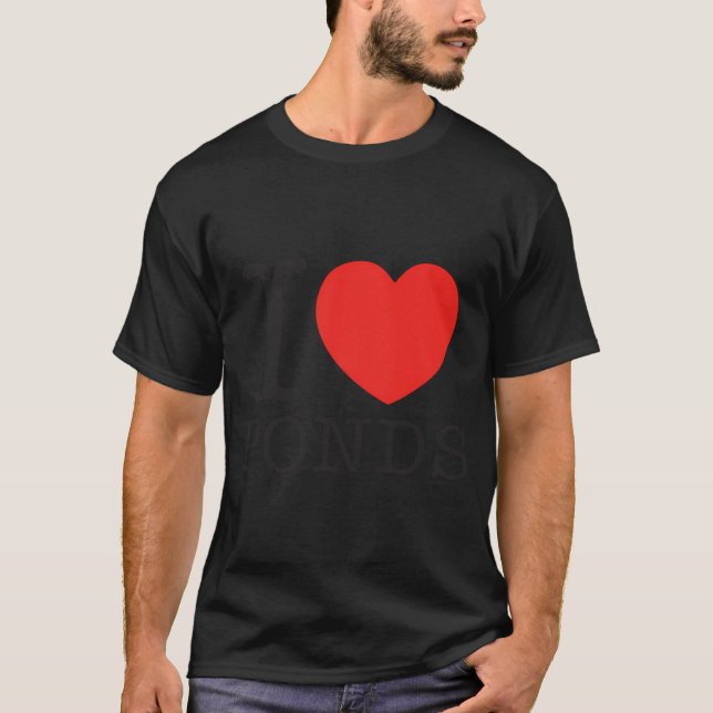 Jag älskar dammar t shirt (Framsida)