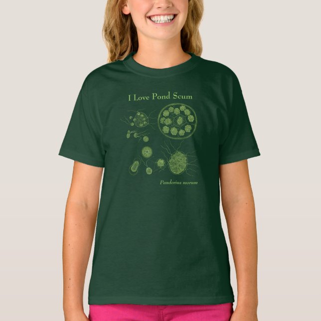 Jag älskar dammavskum tee shirt (Framsida)