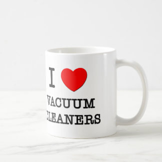 Jag älskar dammsugare kaffemugg