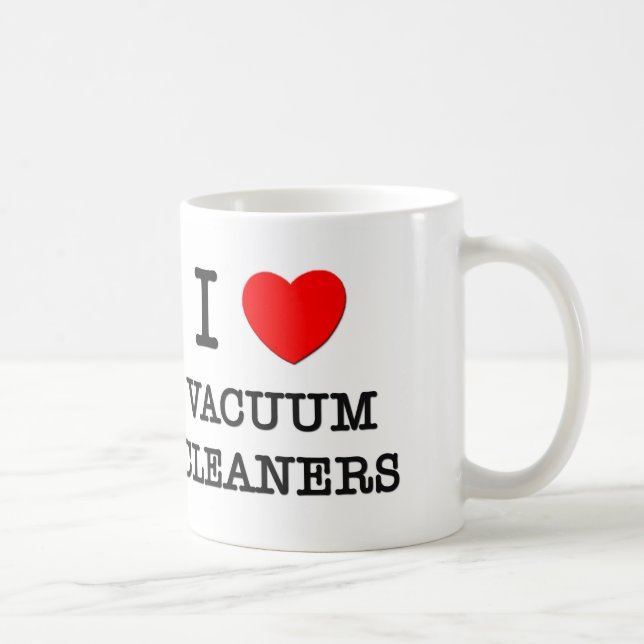 Jag älskar dammsugare kaffemugg (Höger)
