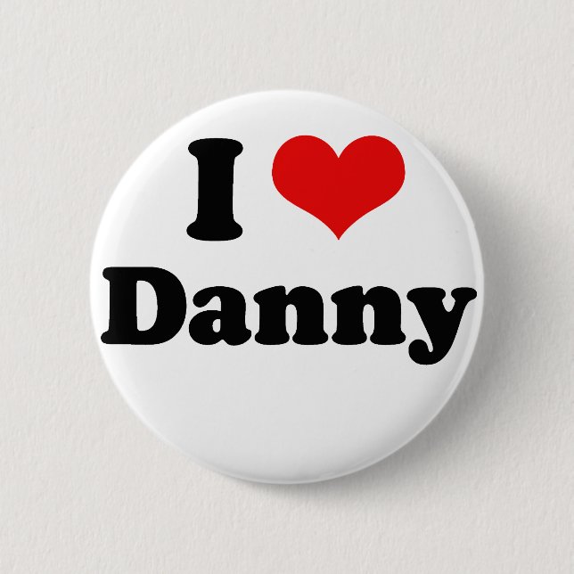 Jag älskar Danny Gokey Knapp (Framsida)