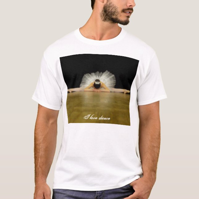 Jag älskar dans t-shirt (Framsida)