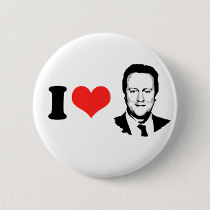Jag älskar David Cameron Knapp