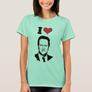 Jag älskar David Cameron Tee Shirt