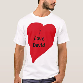 Jag älskar David T-shirt