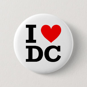 Jag älskar DC-design Knapp