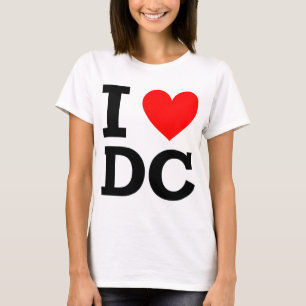 Jag älskar DC-design Tee
