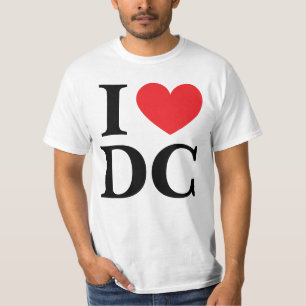 Jag älskar DC T Shirt
