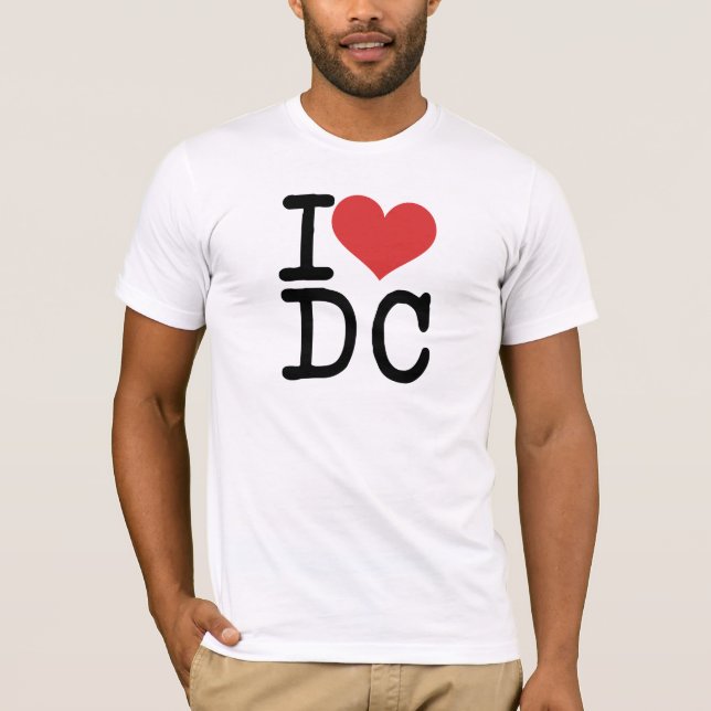 Jag älskar DC Tröja (Framsida)