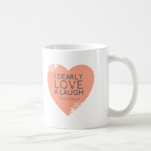 Jag älskar Dearly ett skratt - det Jane Austen Kaffemugg