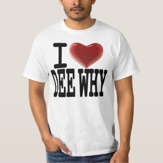Jag älskar DEE DÄRFÖR T-shirt