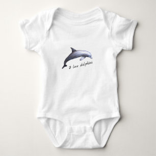 Jag älskar delfiner t shirt