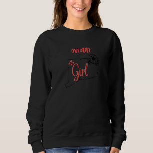 Jag älskar delstaten Connecticut Blomsterguide Oxf T Shirt