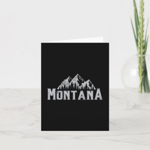 Jag älskar delstaten Montana Mitt söta hem kallar Kort