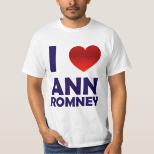 Jag älskar den Ann Romney T-tröja T-shirt