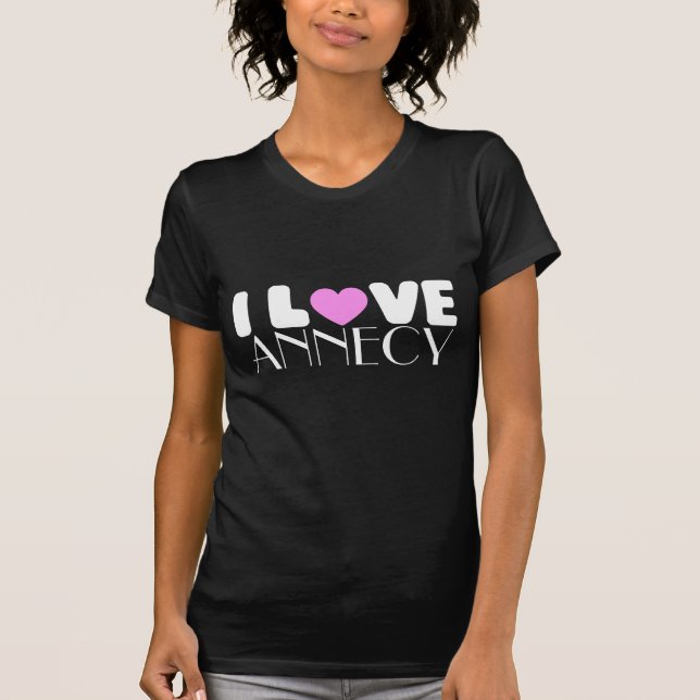 Jag älskar den Annecy | T-tröja T-shirt (Framsida)